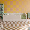 M31376PWB,Babyletto Kids,Rizo Montessori-Inspired Twin Bed in Performance Ivory Boucle
