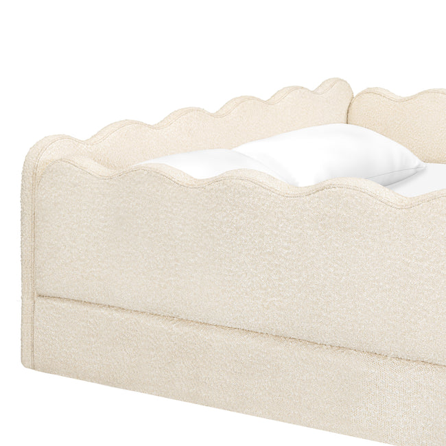M31389PWB,Babyletto Kids,Rizo Montessori-Inspired Full Bed in Performance Ivory Boucle