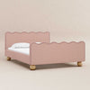 M31396PRSBRY,Babyletto Kids,Rizo Full Bed in Performance Rose Boucle w/Raspberry Piping