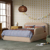 M31399CSG,Babyletto Kids,Upholstered Twin/Full Bed Guardrail in Chai Shearling
