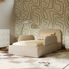 M31399PBEW,Babyletto Kids,Upholstered Twin/Full Bed Guardrail in Performance Beach Eco-Weave