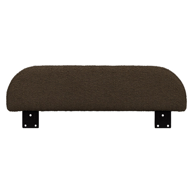 M31399PCB,Babyletto Kids,Upholstered Twin/Full Bed Guardrail in Performance Cocoa Boucle