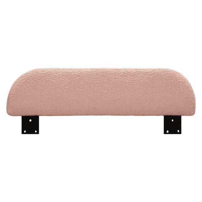 M31399PRSB,Babyletto Kids,Upholstered Twin/Full Bed Guardrail in Performance Rose Boucle