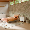 M31585LT,Babyletto Kids,Mini Mushroom Pouf in Latte Teddy Loop