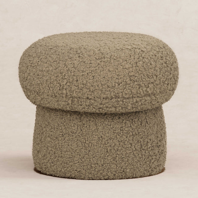 M31585LT,Babyletto Kids,Mini Mushroom Pouf in Latte Teddy Loop