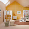 M31685CSG,Babyletto Kids,Mushroom Pouf in Chai Shearling