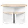 M31720WNX,Babyletto Kids,Nessa Nesting Play Table in White and Washed Natural