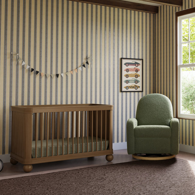 M31801NL,Babyletto,Crosby 3-in-1 Convertible Crib in Natural Walnut