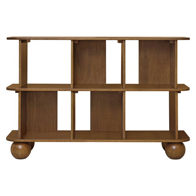 M31811NL,Babyletto Kids,Crosby Open Bookcase in Natural Walnut