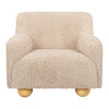 M31903CSG,Babyletto Kids,Swoops Kids Chair in Chai Shearling