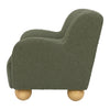 M31903POB,Babyletto Kids,Swoops Kids Chair in Performance Olive Boucle