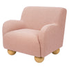 M31903PRSB,Babyletto Kids,Swoops Kids Chair in Performance Rose Boucle