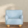 M31903PSB,Babyletto Kids,Swoops Kids Chair in Performance Sky Boucle