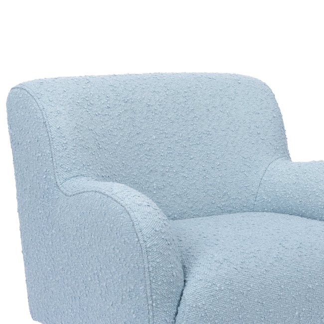 M31903PSB,Babyletto Kids,Swoops Kids Chair in Performance Sky Boucle