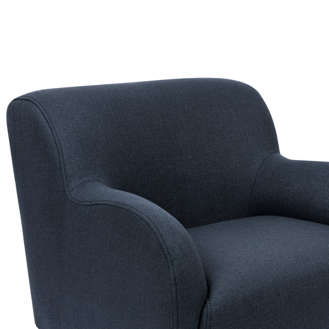 M31903PVET,Babyletto Kids,Swoops Kids Chair in Performance Navy Eco-Twill