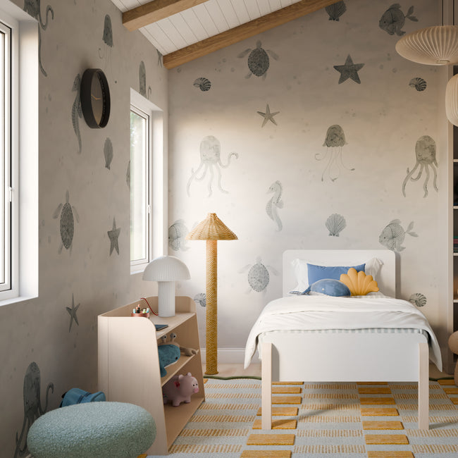 M32211NX,Babyletto Kids,Melo Montessori-Inspired Bookcase in Washed Natural