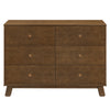 M32526NL,Babyletto,Hudson Modern 6-Drawer Assembled Double Dresser in Natural Walnut