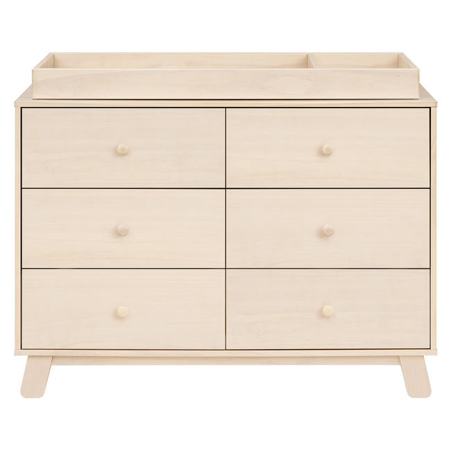 M32526NX,Babyletto,Hudson Modern 6-Drawer Assembled Double Dresser in Washed Natural
