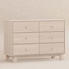 M32526NX,Babyletto,Hudson Modern 6-Drawer Assembled Double Dresser in Washed Natural