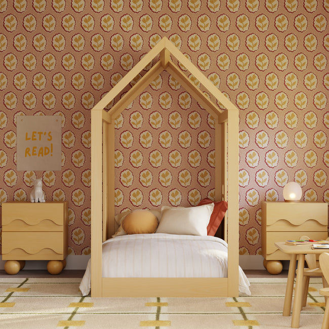 M32876HY,Babyletto Kids,Uchi Montessori-Inspired House Twin Bed in Honey