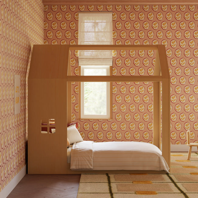 M32876HY,Babyletto Kids,Uchi Montessori-Inspired House Twin Bed in Honey