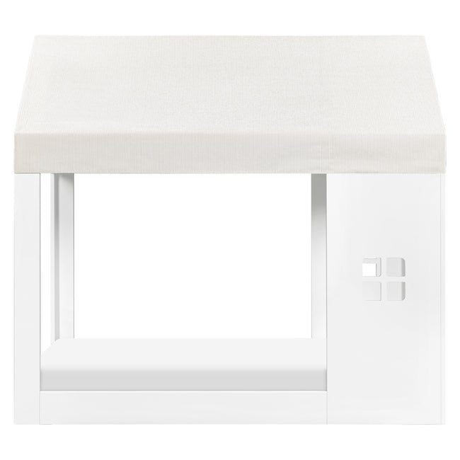 M32876W,Babyletto Kids,Uchi Montessori-Inspired House Twin Bed in White