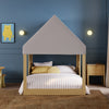 M32889HY,Babyletto Kids,Uchi Montessori-Inspired House Full Bed in Honey