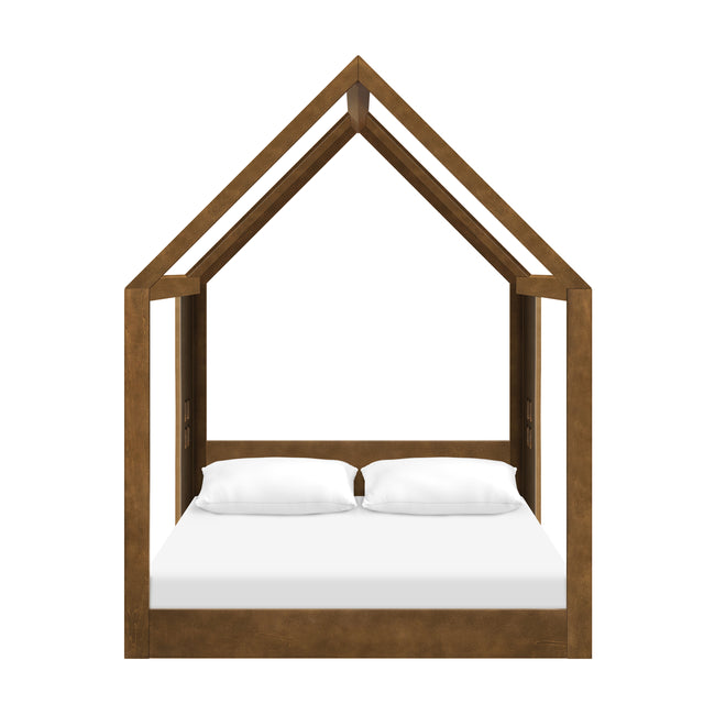 M32889NL,Babyletto Kids,Uchi Montessori-Inspired House Full Bed in Natural Walnut