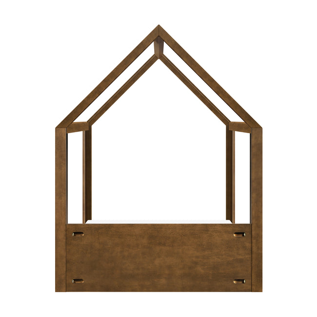 M32889NL,Babyletto Kids,Uchi Montessori-Inspired House Full Bed in Natural Walnut