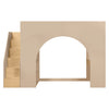 M32971TPESH,Babyletto Kids,Moab Stair Loft Bed in Taupe/Ash