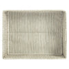 M333100OSC,Babyletto,Nate Berkus x Babyletto Fabric Accessory Bin in Perf Olive Stripe Eco-Crossweave