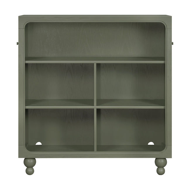 M33314AE,Babyletto,Nate Berkus x Babyletto Astre Assembled Bookcase in Archival Elm