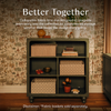 M33314AE,Babyletto,Nate Berkus x Babyletto Astre Assembled Bookcase in Archival Elm