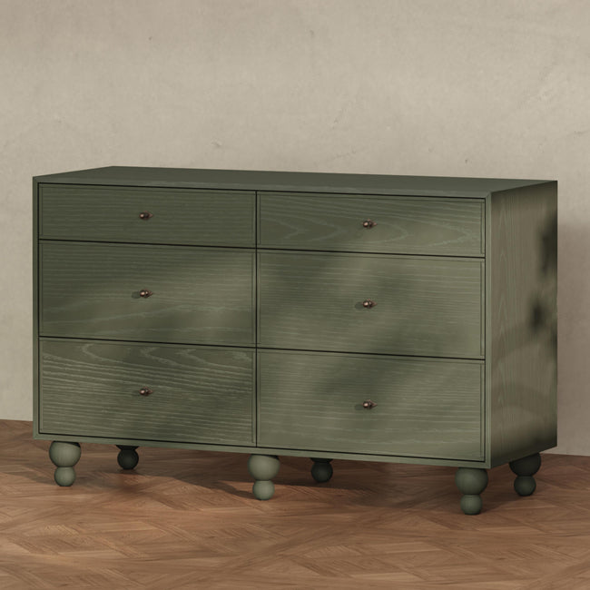 M33316AE,Babyletto,Nate Berkus x Babyletto Astre 6-Drawer Dresser in Archival Elm