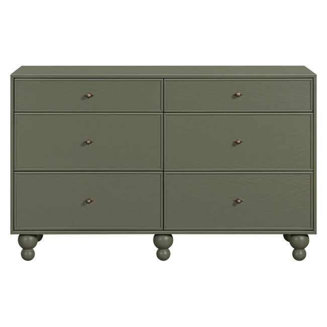 M33316AE,Babyletto,Nate Berkus x Babyletto Astre 6-Drawer Dresser in Archival Elm