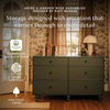 M33316AE,Babyletto,Nate Berkus x Babyletto Astre 6-Drawer Dresser in Archival Elm