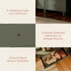 M33316AE,Babyletto,Nate Berkus x Babyletto Astre 6-Drawer Dresser in Archival Elm