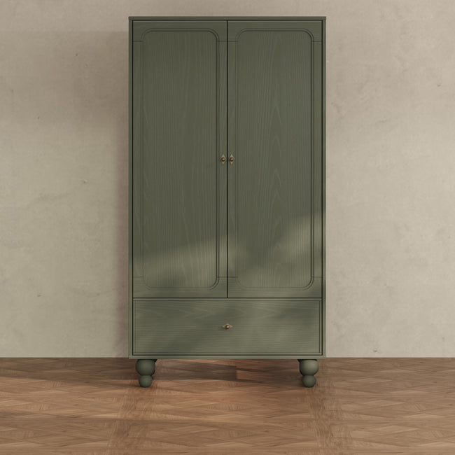 M33329AE,Babyletto,Nate Berkus x Babyletto Astre Assembled Armoire in Archival Elm