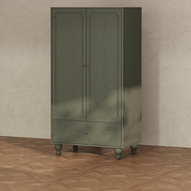 M33329AE,Babyletto,Nate Berkus x Babyletto Astre Assembled Armoire in Archival Elm