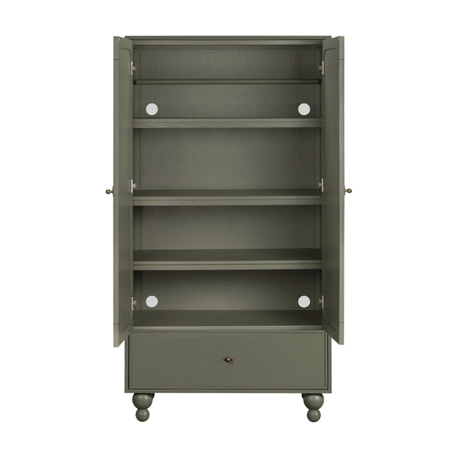 M33329AE,Babyletto,Nate Berkus x Babyletto Astre Assembled Armoire in Archival Elm