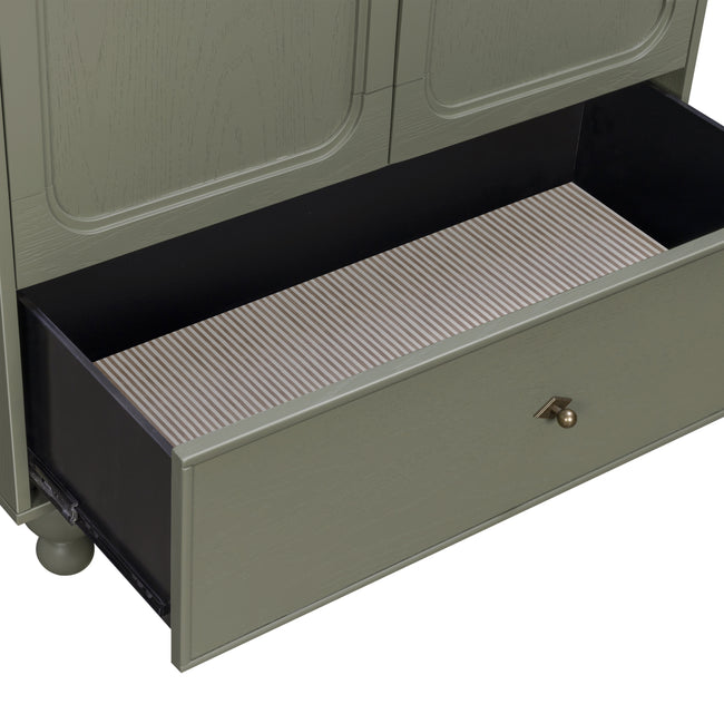 M33329AE,Babyletto,Nate Berkus x Babyletto Astre Assembled Armoire in Archival Elm