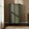 M33329AE,Babyletto,Nate Berkus x Babyletto Astre Assembled Armoire in Archival Elm
