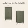 M33329AE,Babyletto,Nate Berkus x Babyletto Astre Assembled Armoire in Archival Elm