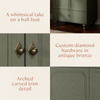 M33329AE,Babyletto,Nate Berkus x Babyletto Astre Assembled Armoire in Archival Elm