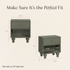 M33360AE,Babyletto,Nate Berkus x Babyletto Astre Nightstand in Archival Elm