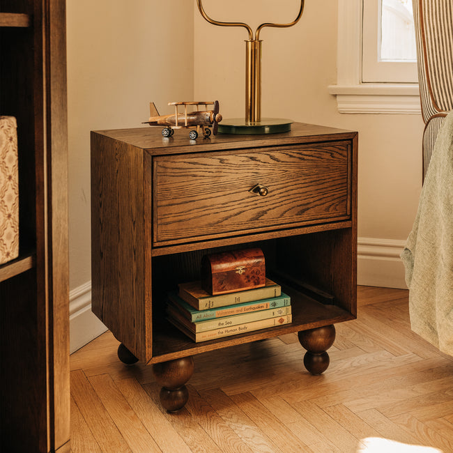 M33360TE,Babyletto,Nate Berkus x Babyletto Astre Nightstand in Toffee