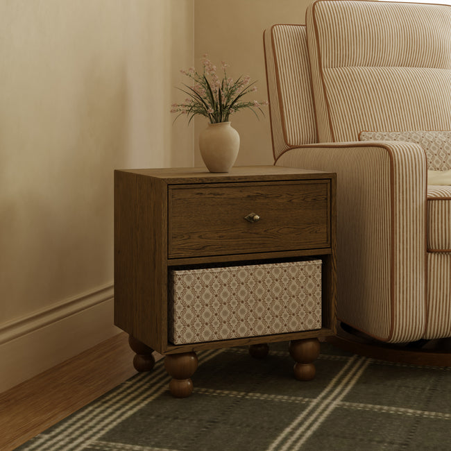 M33360TE,Babyletto,Nate Berkus x Babyletto Astre Nightstand in Toffee