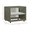 M33379AE,Babyletto,Nate Berkus x Babyletto Astre Midi Conversion Kit in Archival Elm