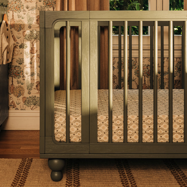 M33380AE,Babyletto,Nate Berkus x Babyletto Astre All-Stages® Crib w/Bassinet & Toddler Bed Kits in Archival Elm