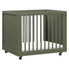 M33380AE,Babyletto,Nate Berkus x Babyletto Astre All-Stages® Crib w/Bassinet & Toddler Bed Kits in Archival Elm